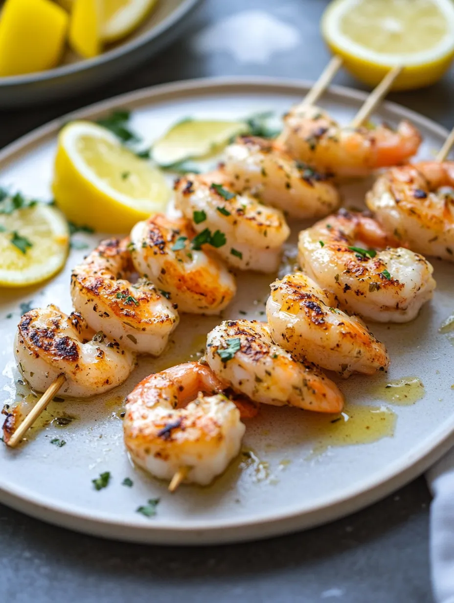 Gambas grillées express à l’ail et au persil – Ultra rapide