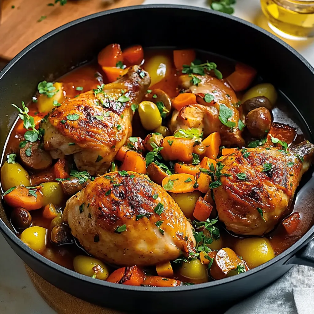 Ragout de Volaille au Potager