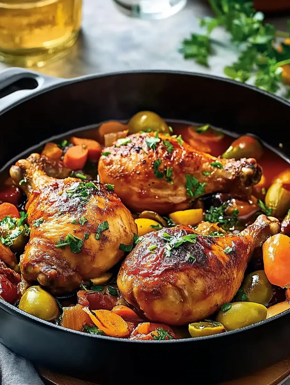 Recette de Mijoté de Poulet aux Légumes - Un plat complet et savoureux