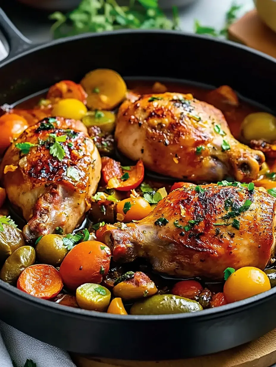 Recette de mijoté de poulet aux légumes, un plat réconfortant et complet.