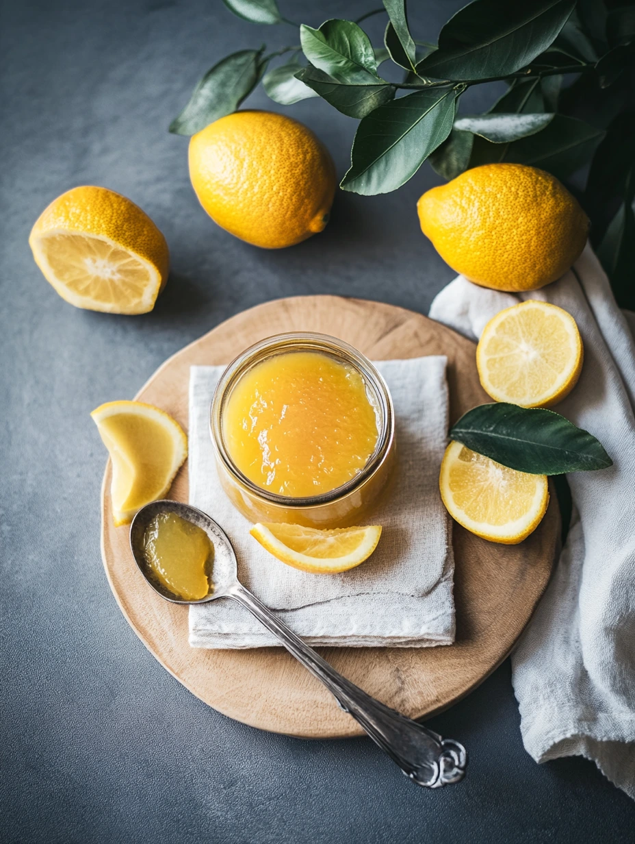 Confiture de citron bergamote, fait maison