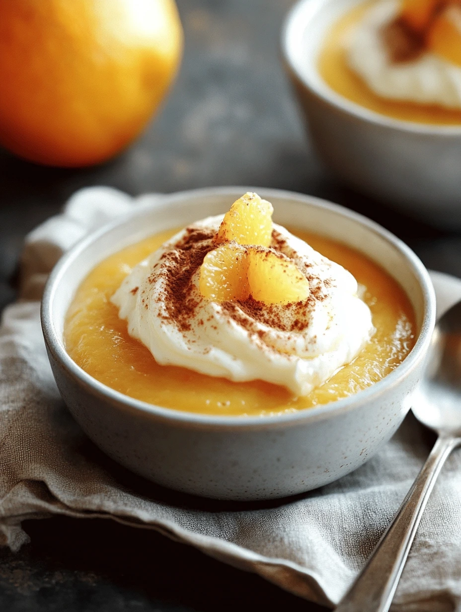 Pudding à la Citrouille