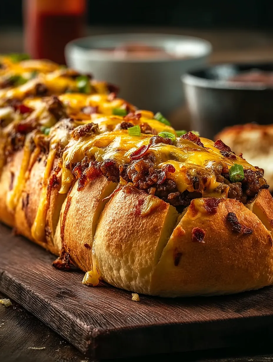 Un pain doré grillé, accompagné de bonnes sauces et des légumes croquants.