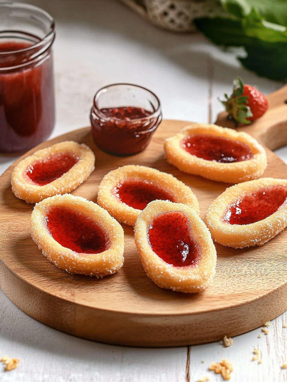 Barquettes à la fraise façon "Lu"