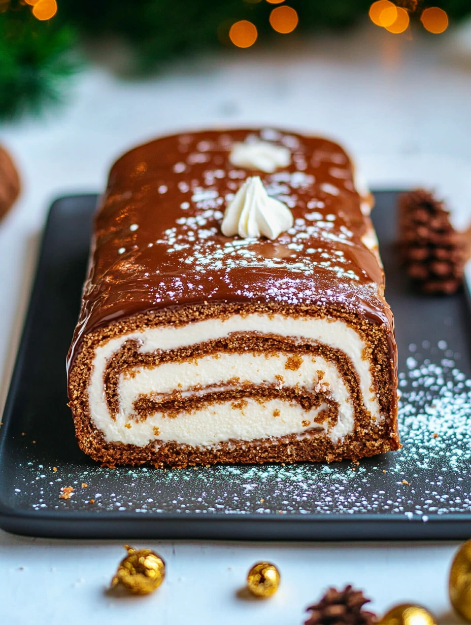 Bûche façon Kinder Délice