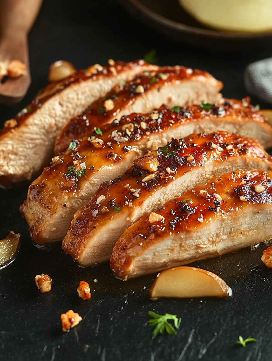 Poulet miel et moutarde