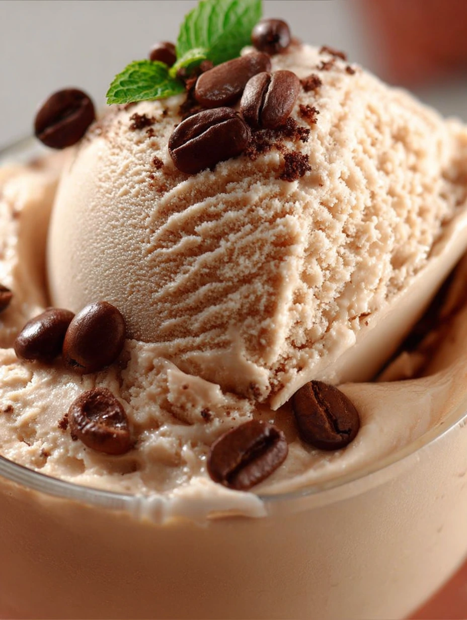 Glace au café