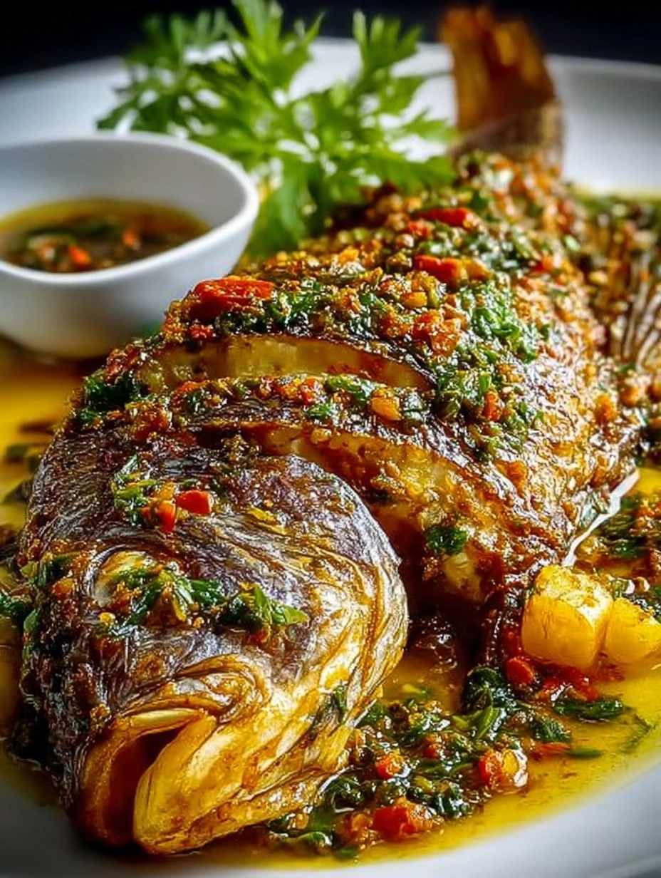 Poisson braisé camerounais aux épices