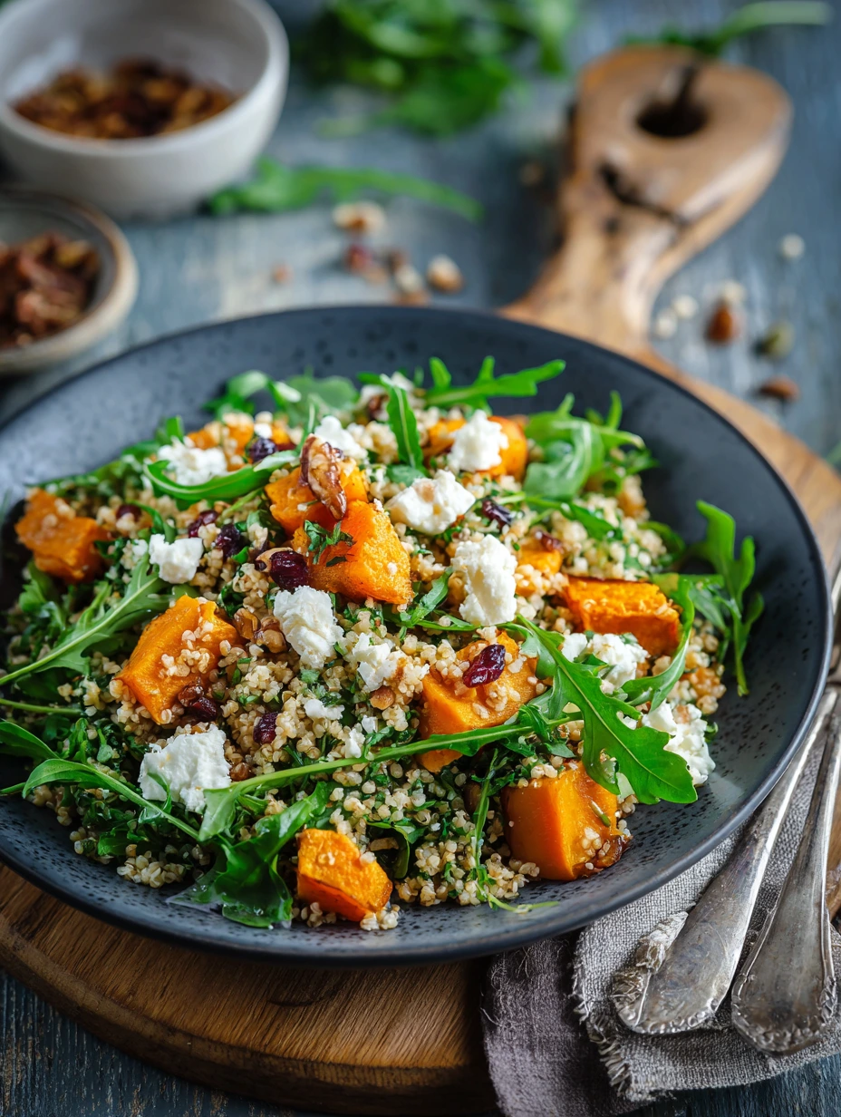 Salade butternut et boulgour