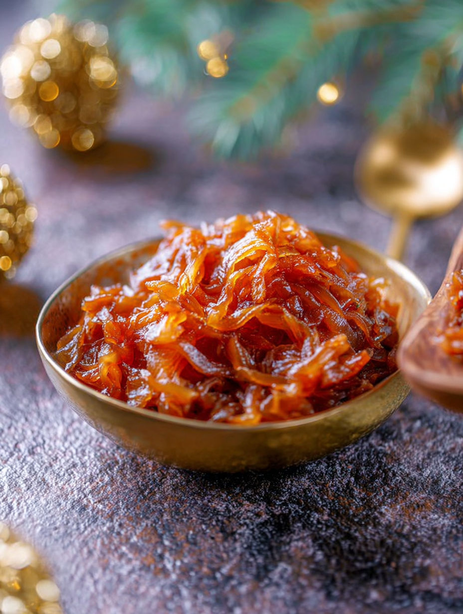 A bowl of food with a gold rim.
