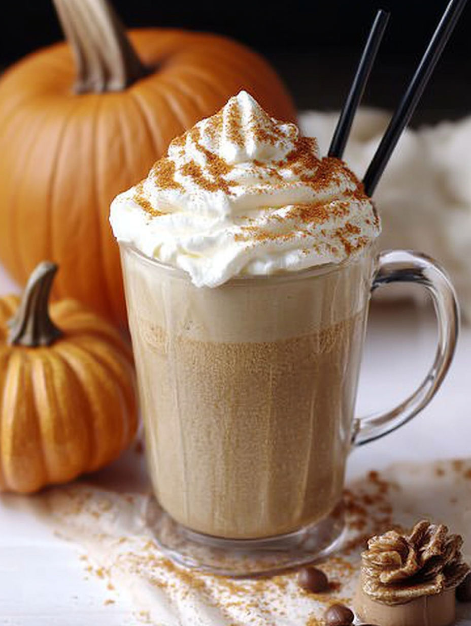 A cup of coffee with whipped cream and a sprinkle of cinnamon.