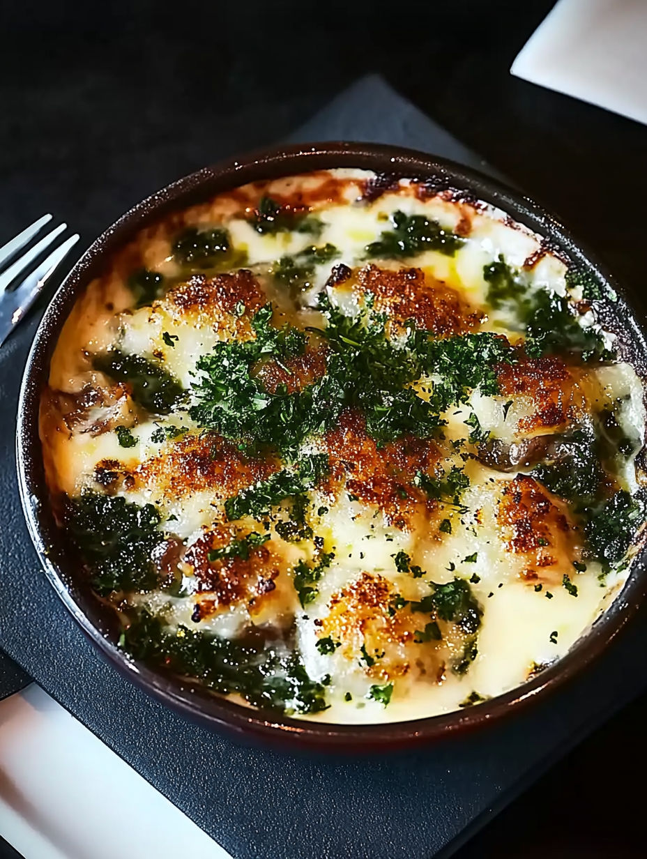 A bowl of food with a fork next to it.