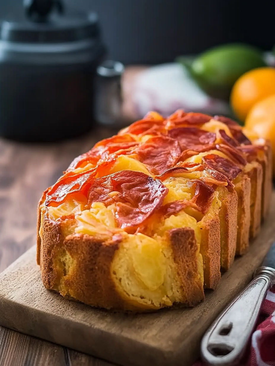 A slice of pizza with pepperoni on a wooden cutting board.