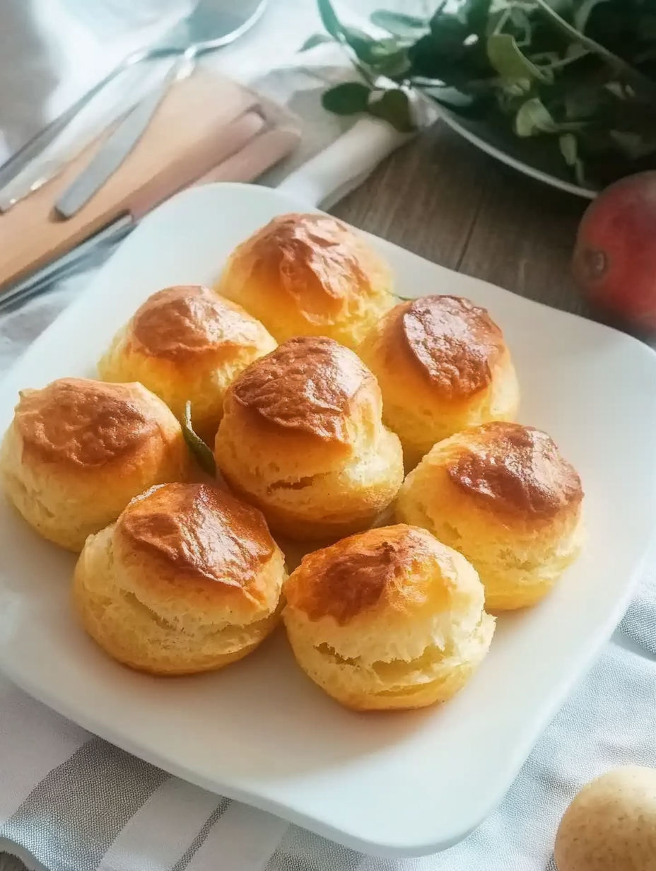 A white plate with a dozen golden brown pastries.