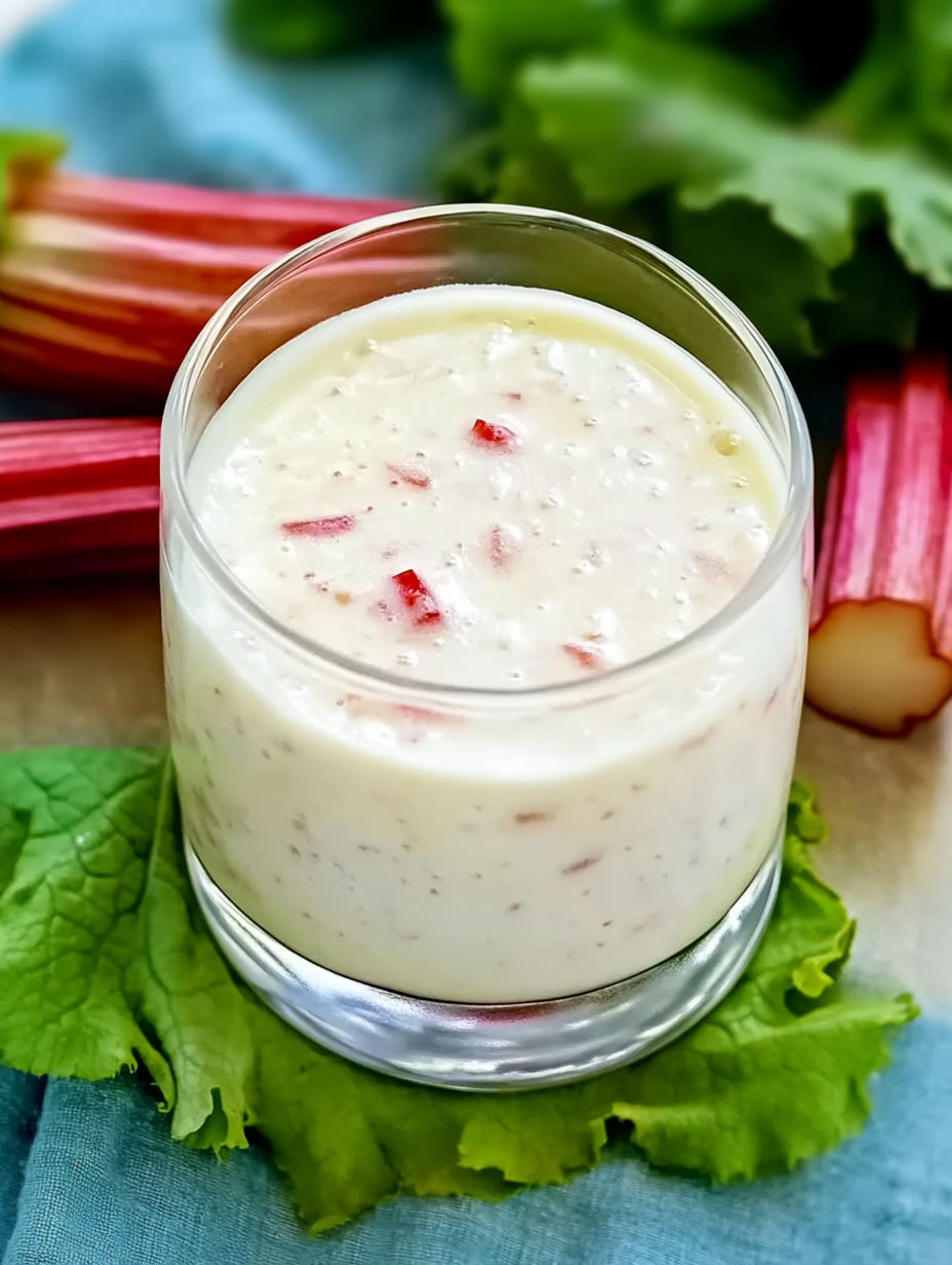A glass of cream with red topping.