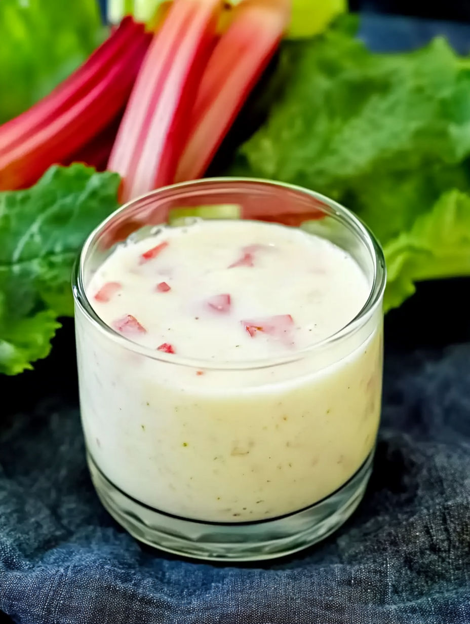 A glass of cream with red toppings.