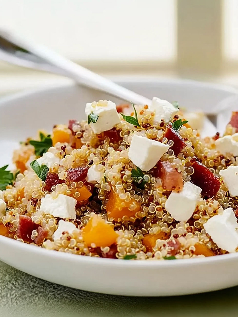 A bowl of food with rice, cheese, and vegetables.