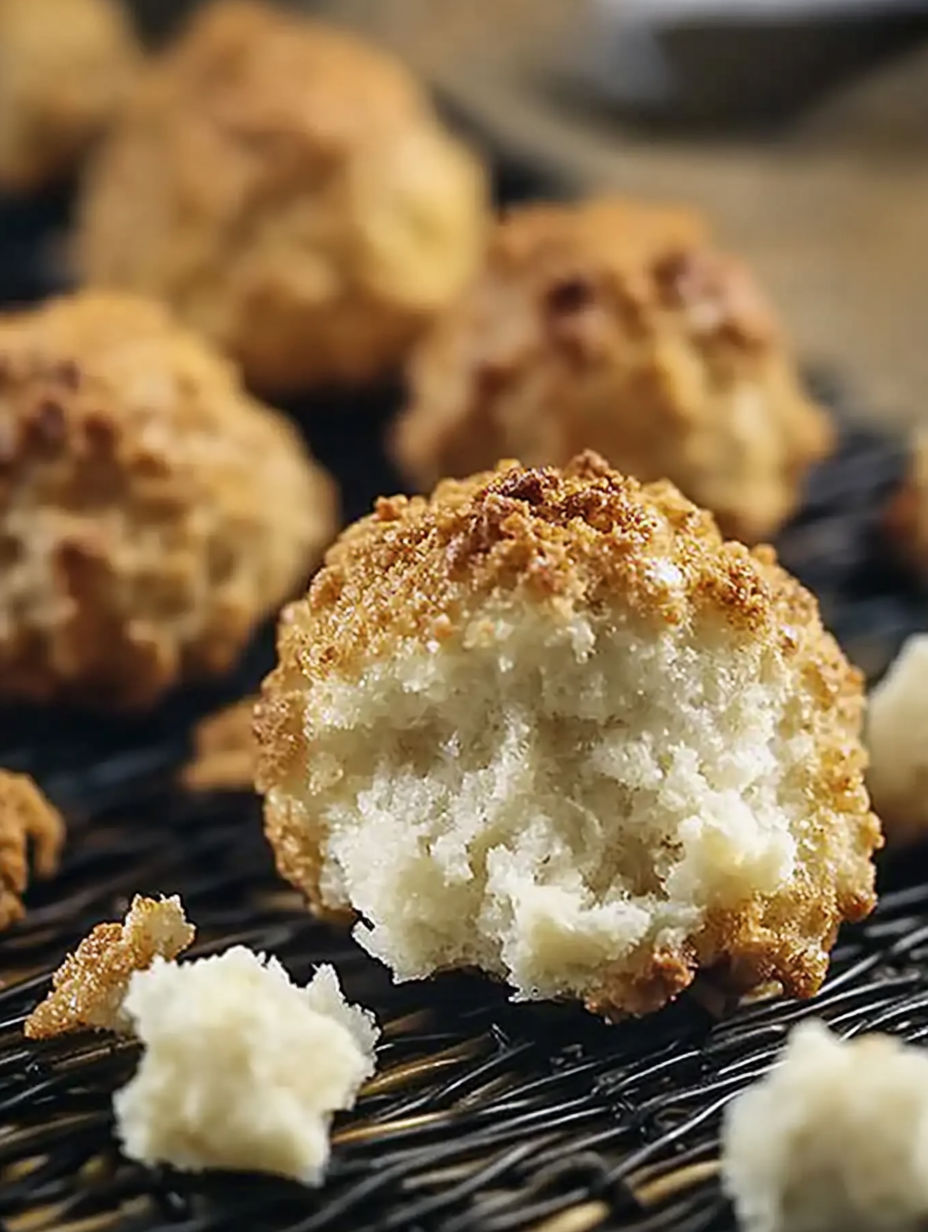 A piece of bread with a hole in it.