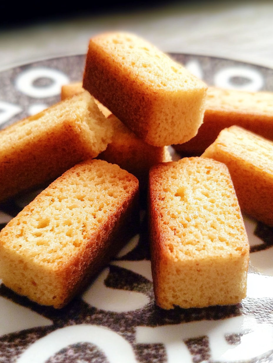 A stack of bread on a plate.