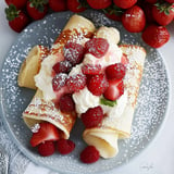 Crêpes fraises Chantilly