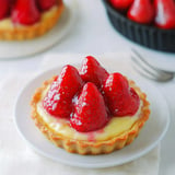 Tartelettes aux fraises crème pâtissière