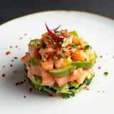 Tartare de saumon avocat