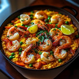 Paella aux Fruits de Mer