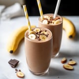 smoothie banane chocolat amande