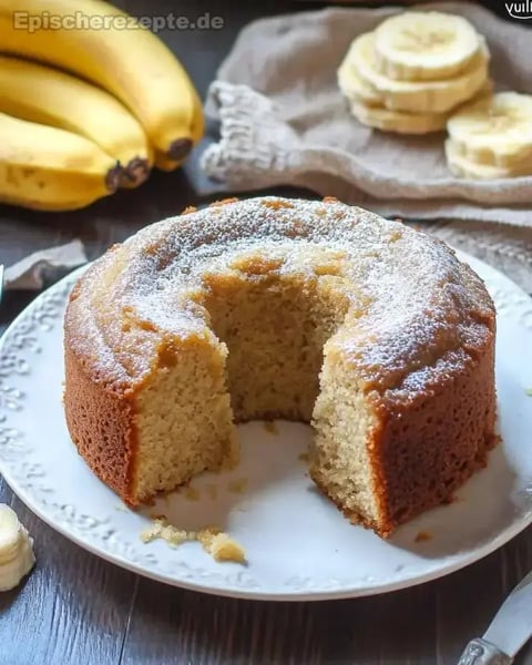Gâteau Banane Moelleux