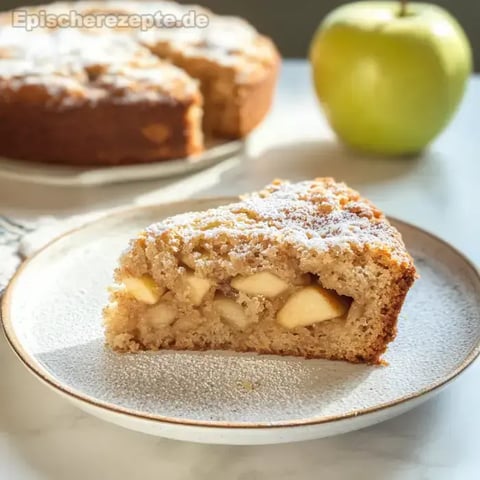 Gâteau vegan pommes sans sucre