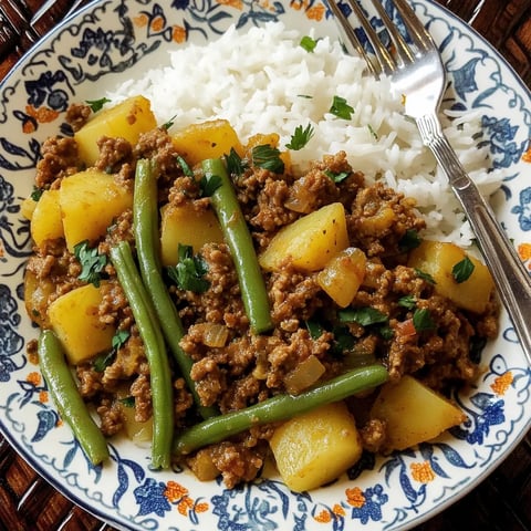 Poêlée Savoureuse Haricots Patates
