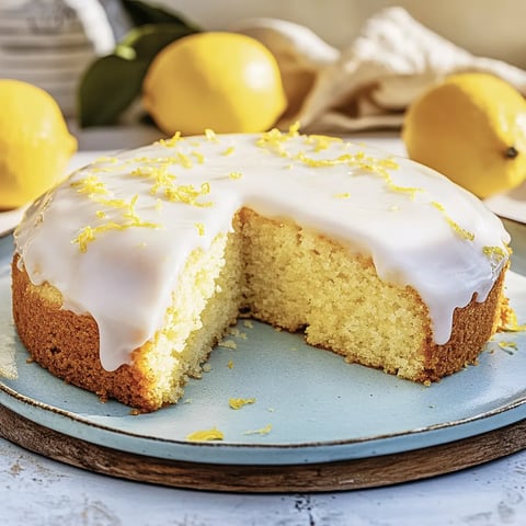 Gâteau citron sicilien