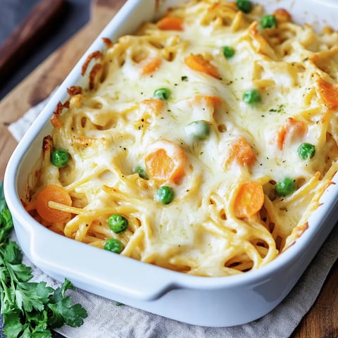 Gratin de spaghetti facile et rapide