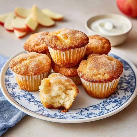 Muffins moelleux pommes