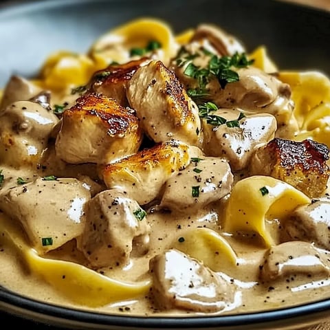 Stroganoff de Poulet Crémeux Maison