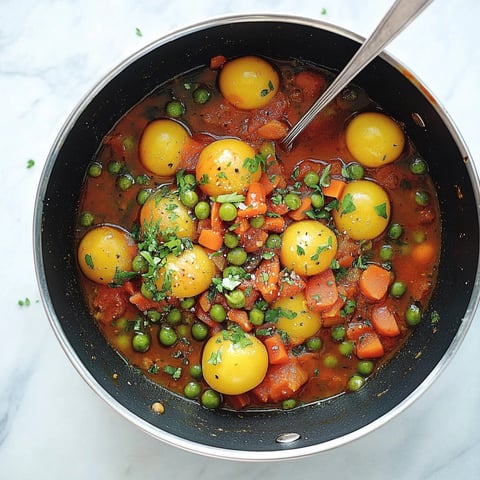 Les Légumes Mijotés à la  Sauce tomate