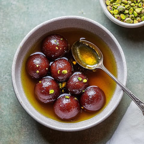 Gulab Jamun – Délicates bouchées au lait et sirop parfumé