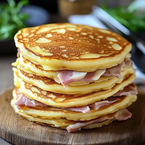 Crêpes Salées Jambon-Gruyère
