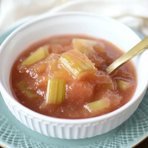 Compote Rhubarbe Facile