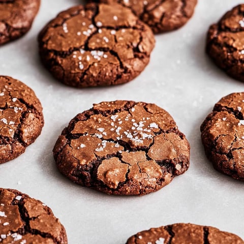 Cookies crinkle brownies