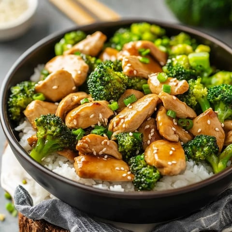 Poulet et Brocoli sautés : Simple et Sain
