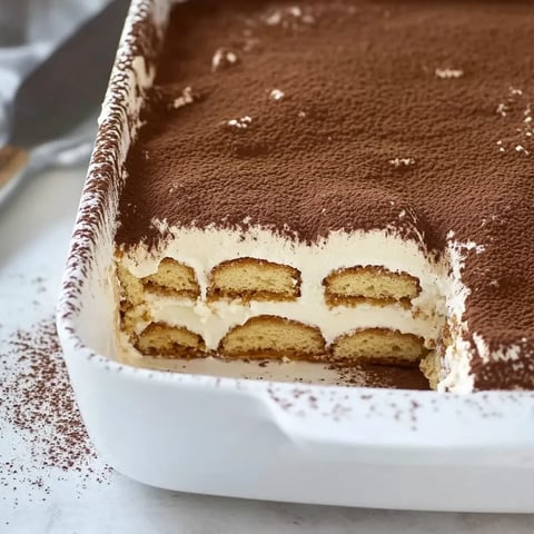 Tiramisu sans œuf café – simple et rapide