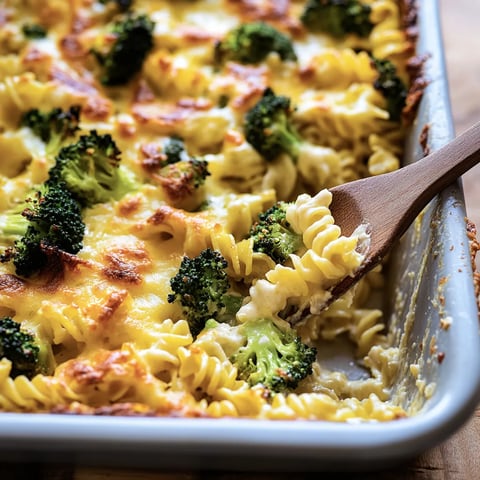 Gratin facile pâte et brocoli (5 ingrédients !)