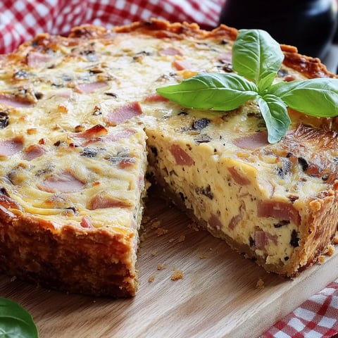 Pizzakuchen savoureux et simple