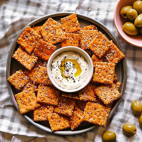 Crackers aux lentilles – croquant et sain