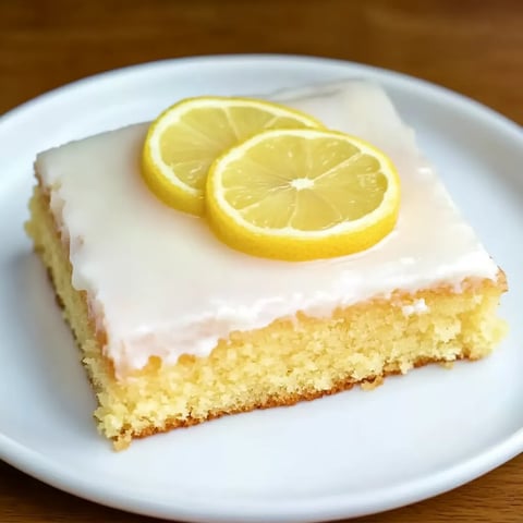 Gâteau au citron moelleux et rapide
