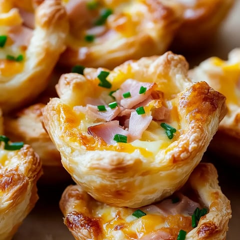 Muffins salés jambon-fromage – idée rapide