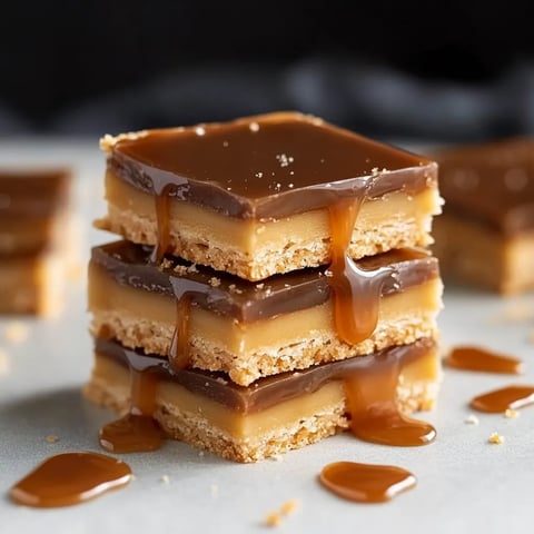 Barres Caramel-Chocolat - Irrésistibles
