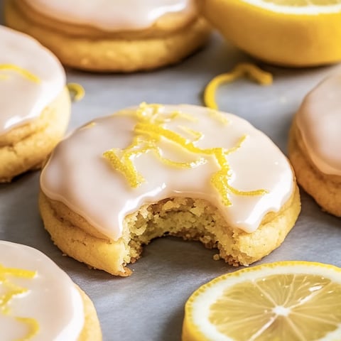 Délicieux biscuits au citron