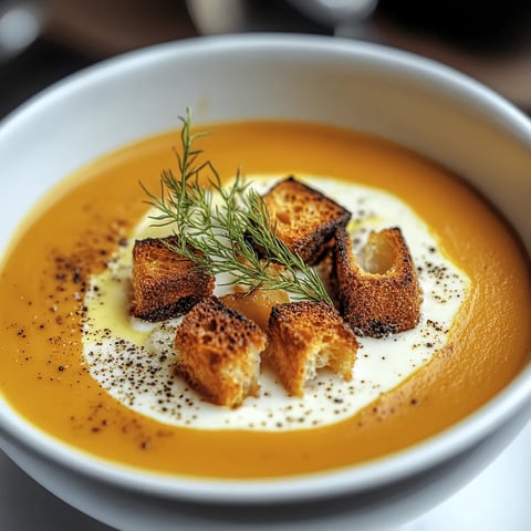 Soupe Citrouille au Bleu